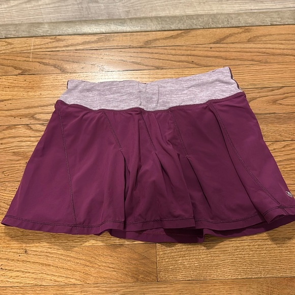 lululemon athletica Dresses & Skirts - Lululemon Take Flight purple tennis skirt
